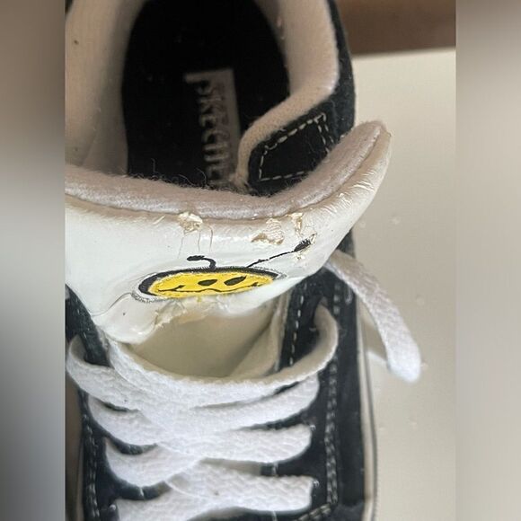 Vintage 90s Sketchers Platform Suede Shoe Size 1 - Picture 8 of 11